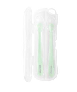 Kikka Boo 矽膠餵食匙羹連盒