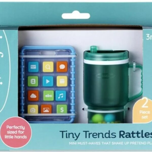 美國 infantino 小小潮流搖鈴玩具