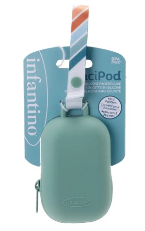 美國 infantino 安撫奶嘴矽膠收納套
