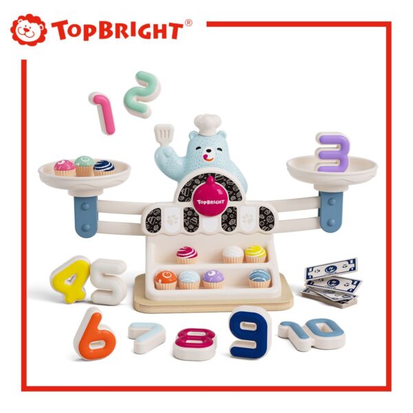 TOPBRIGHT 美味小熊趣味數學天秤