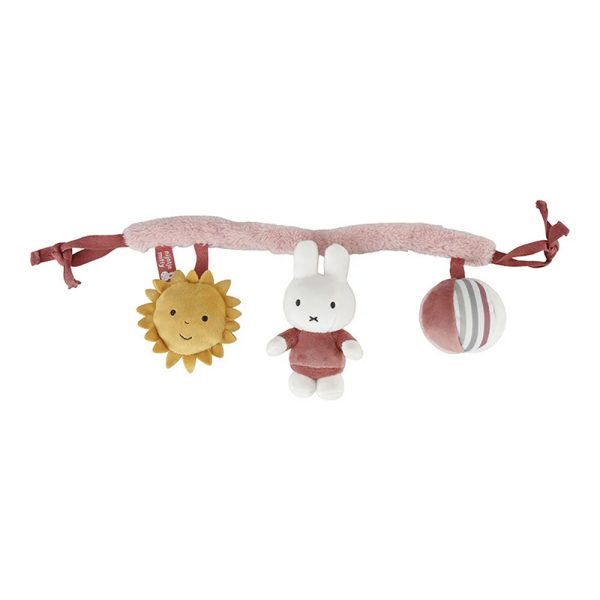 Tiamo Miffy Car seat toy Fluffy pink 兔子米菲汽車座椅玩具 -毛茸茸粉紅