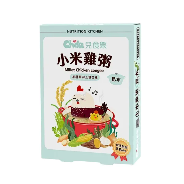 Chila 兒食樂 小米雞粥 昆布 150g (2包入)