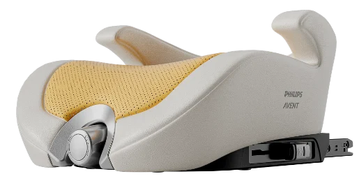Philips Avent 兒童汽車安全座椅 ECHO｜4-12歲｜高度多段調節｜歐盟認證 (奶白)