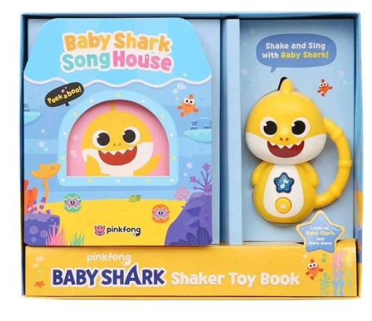 Baby Shark - 搖搖音樂玩具書