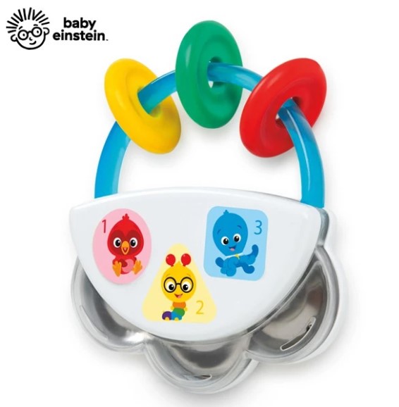 Baby Einstein 小小手搖鼓搖鈴玩具