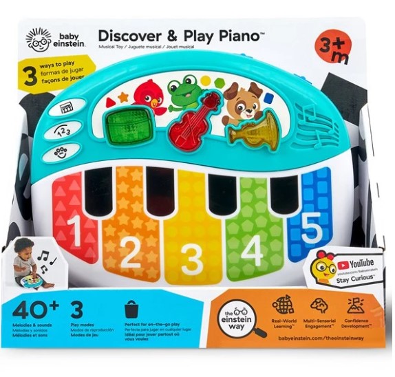 Baby Einstein Discover & Play 音樂鋼琴玩具