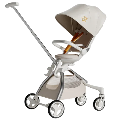 hilips Avent 嬰兒推車 DELOS ｜0-36個月｜超輕身6.5 kg｜創新透氣坐墊｜360雙向旋轉座椅 (白色)