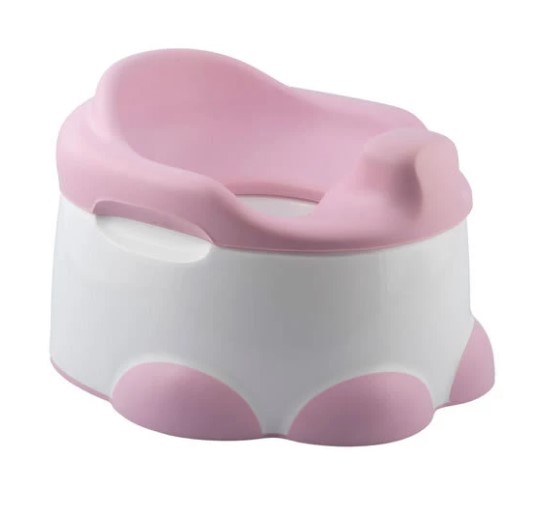 Bumbo - Step 'n Potty 3合1多功能學習座廁 - 粉色