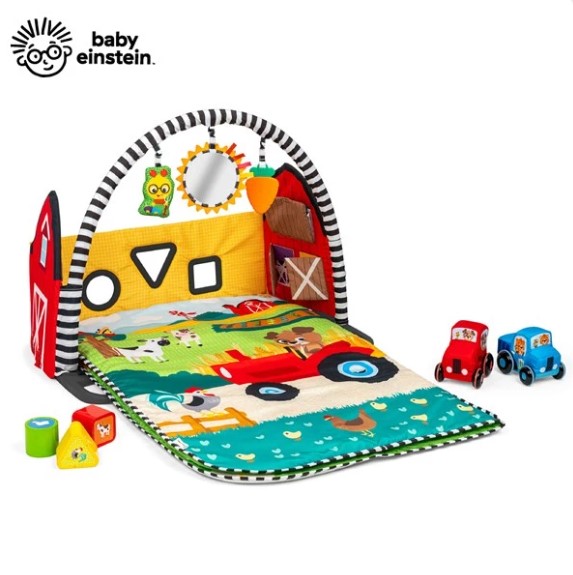 Baby Einstein 4-in-1 健身遊戲墊/ 農場探險家