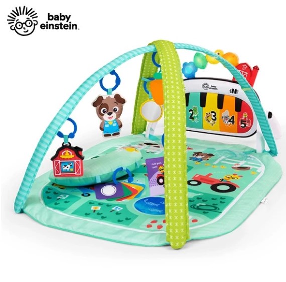 Baby Einstein 4-in-1 音樂鋼琴健身遊戲墊/ 農場探險家