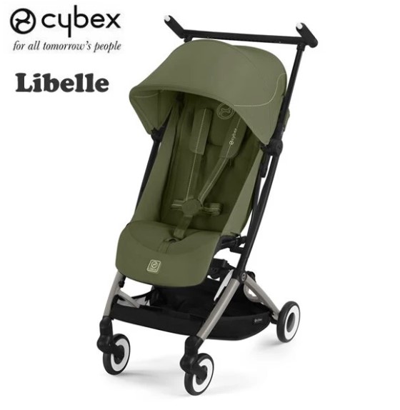 德國Cybex Libelle 2025 - 超輕量精巧收折嬰兒車 Moss Green
