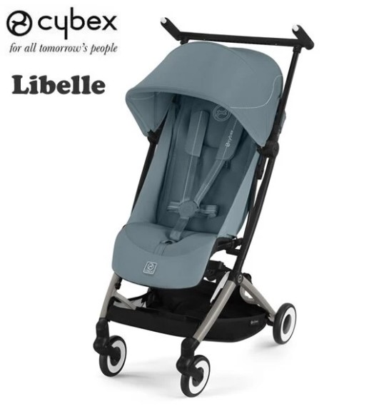 德國Cybex Libelle 2025 - 超輕量精巧收折嬰兒車 Stormy Blue