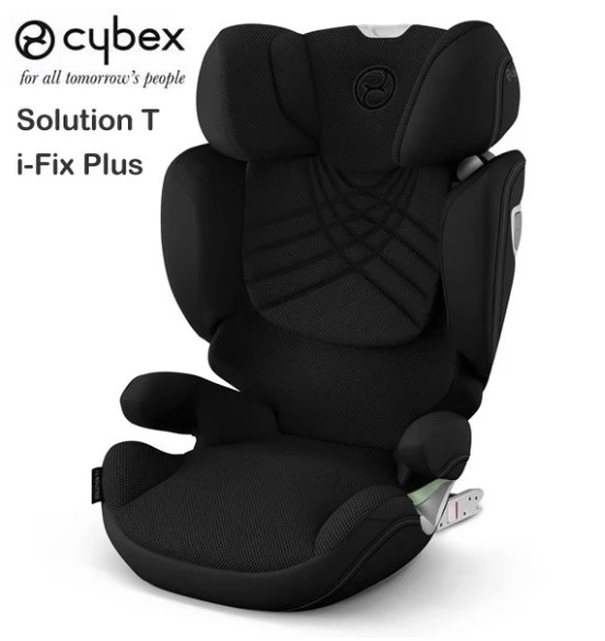 德國Cybex Solution T i-Fix Plus 兒童汽車安全座椅-Sepia Black
