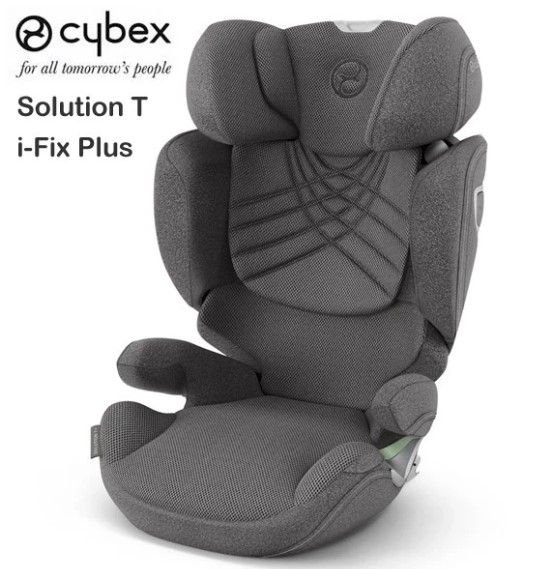 德國Cybex Solution T i-Fix Plus 兒童汽車安全座椅-Mirage Grey