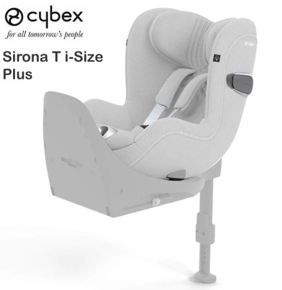 德國Cybex Sirona T i-Size Plus 汽車安全座椅-LIGHT GREY