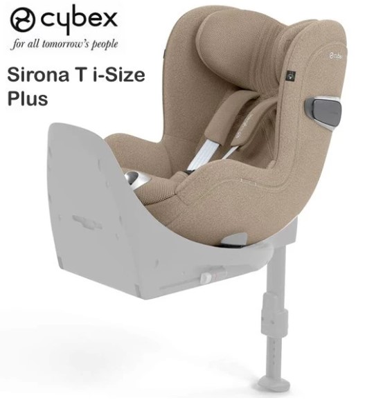 德國Cybex Sirona T i-Size Plus 汽車安全座椅-Cozy Beige