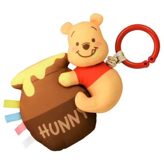 TAKARA TOMY Disney Baby Winnie the Pooh小熊維尼 震動小夥伴搖鈴