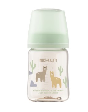 Moyuum - PPSU 寬口防漲氣奶瓶170ml（草泥馬 )