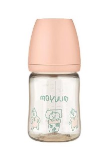 Moyuum - PPSU 寬口防漲氣奶瓶170ml（粉寶 )