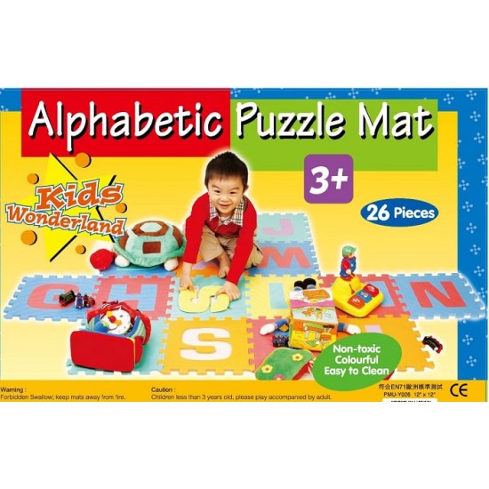 PMU 英文字母地墊26片入 (12"X12"/ 1.4CM厚)