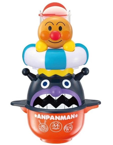 Anpanman 麵包超人不倒翁浴室玩具