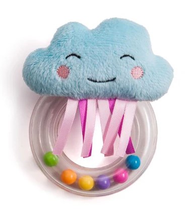 以色列 TAF TOYS 可愛雲形手搖鈴