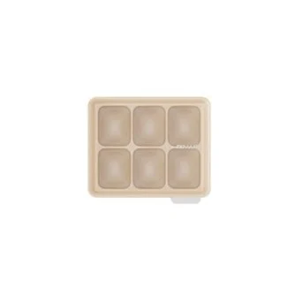 Moyuum - 白金矽膠嬰兒食品儲存器6格( 黃色)