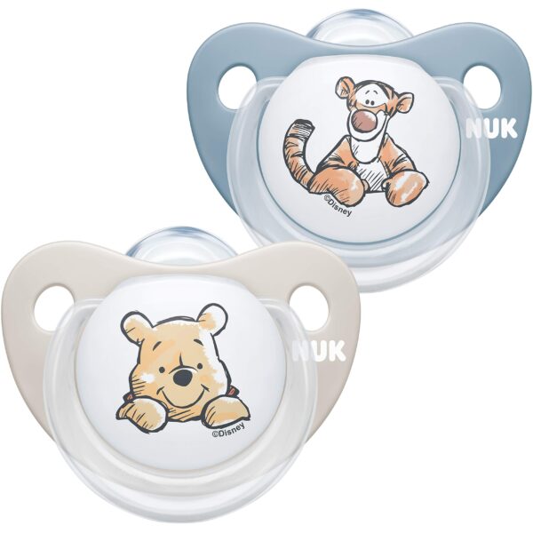 德國NUK - 迪士尼矽膠安撫奶嘴 0-6個月