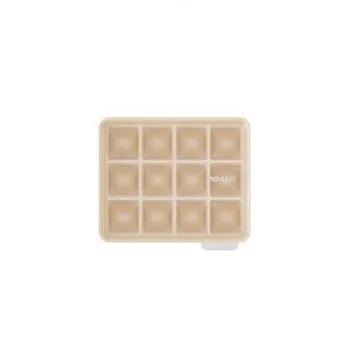 MOYUUM - 白金矽膠嬰兒食品儲存器12格( 黃色)