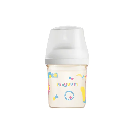 Moyuum mov.aa PPSU圓口偏心防漲氣奶瓶160ml（白色）