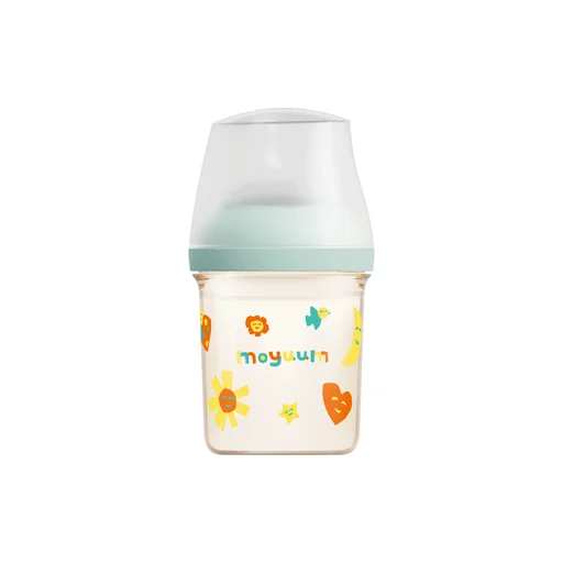 Moyuum mov.aa PPSU圓口偏心防漲氣奶瓶160ml（綠色）