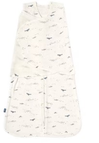 美國Halo Swaddle 二合一嬰兒包被睡袋-純棉 1.5TOG- Ocean Life 0-3個月