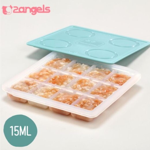 台灣 2ANGELS 矽膠副食品製冰盒 15ml