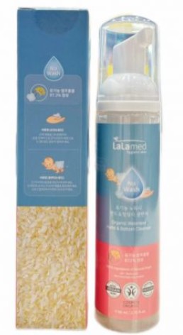 LaLamed 有機免水洗清潔液 80ml