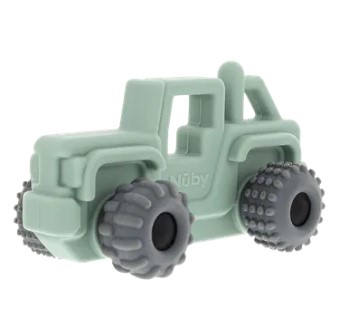 Nuby 貨車矽膠固齒牙膠玩具