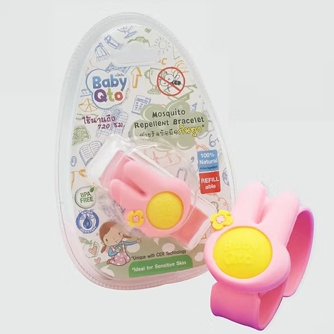 Baby Qto 驅蚊腕帶-小兔
