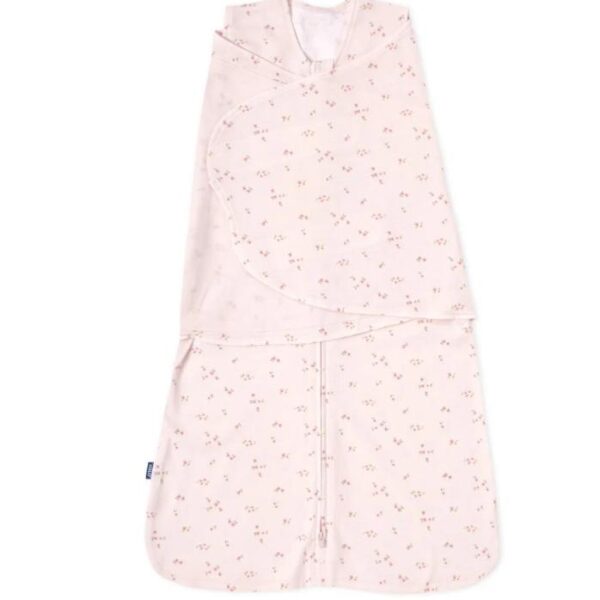 美國Halo Swaddle 二合一嬰兒包被睡袋-純棉 1.5TOG- Pink Floral 0-3個月