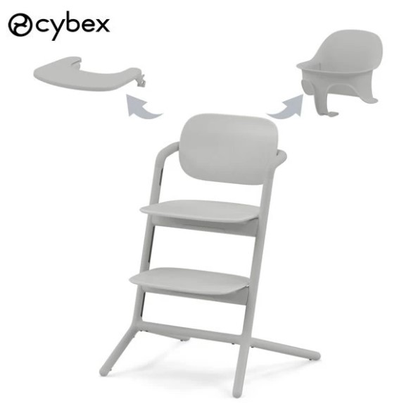 德國Cybex Lemo 3-in-1 成長椅/ Suede Grey