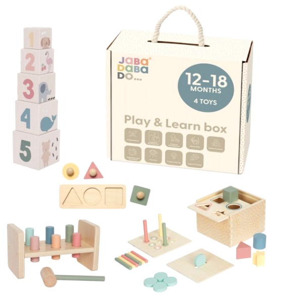 JaBaDaBaDo 遊玩學習盒 12-18 個月