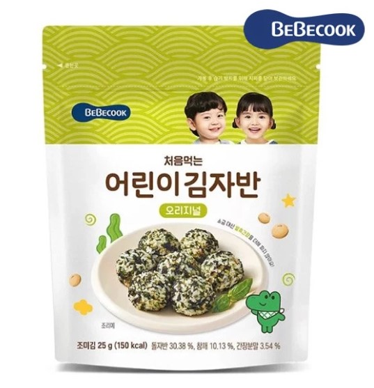 韓國Bebecook 有機烤紫菜碎;原味 25g