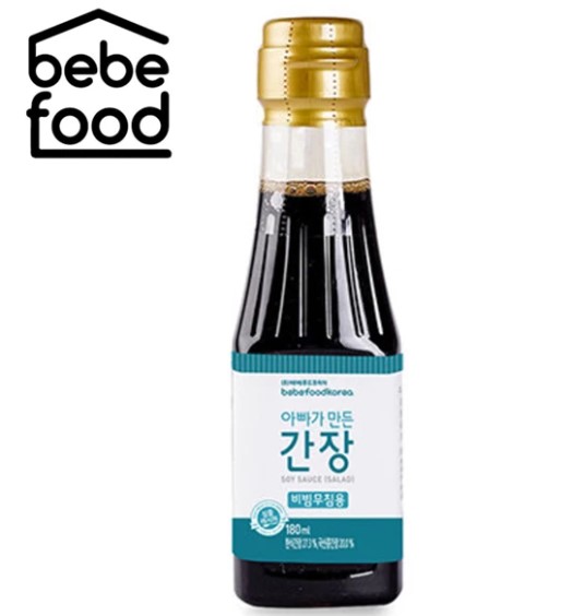韓國bebefood 嬰幼兒醬油-180ml