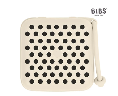 BIBS STUDIO 玩咀盒 (黑白波點)