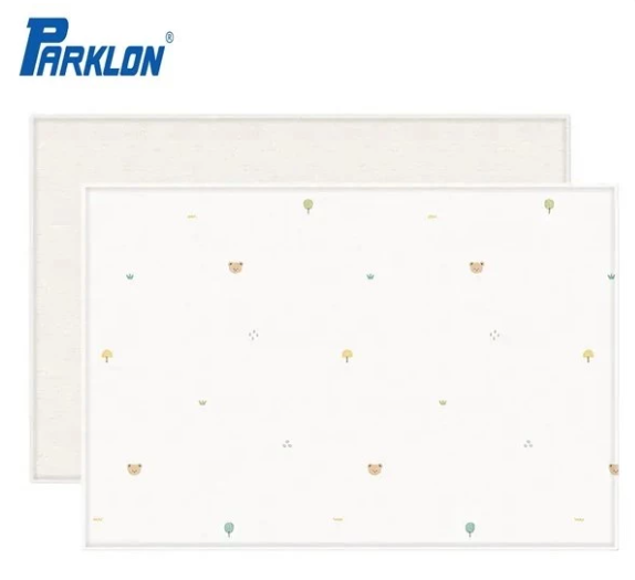 韓國Parklon Lapure Soft 柔軟PVC雙面地墊/ 130 X 190cm 可可熊